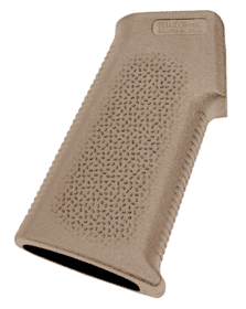 Magpul MOE-K Grip AR grip in FDE has a 20-degree grip angle